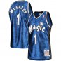 Mens Tracy McGrady Orlando  Magic 2000-01 Throwback stars jersey blue