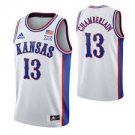 Men's Wilt Chamberlian kansas jayhawks college jersey white