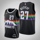 Men & Youth  Denver Nuggets #27 Jamal Murray city Edition Jersey - black