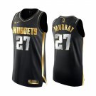 Men's Denver Nuggets #27 Jamal Murray golden Edition Jersey Black