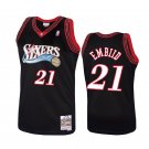 Men's / Youth Joel Embiid Philadelphia Sixers Throwback Classic Jersey Black