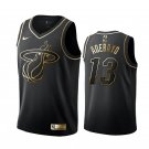 Men's Bam Adebayo Heats #13 golden edition black jersey