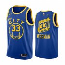 Men's & Youth James Wiseman Warriors #33 royal classic jersey