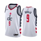 Men's & Youth Deni Avdija washington wizards #9  city jersey white