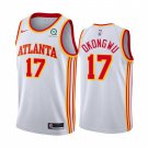 Men's Youth Onyeka Okongwu atlanta hawks 17 association jersey white