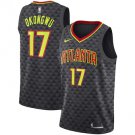 Men's Youth Onyeka Okongwu atlanta hawks 17 icon  jersey black