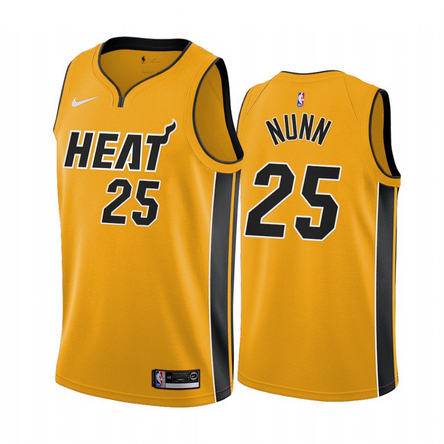 Men's Kendrick Nunn heat earned jersey gold
