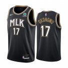 Men's & Youth Onyeka Okongwu atlanta hawks 17 city jersey black