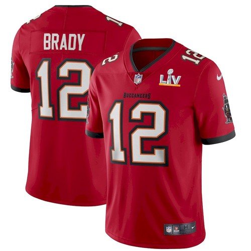 Youth kids Tom Brady Buccaneers bucs 2021 super bowl 55 Jersey red