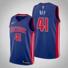 Men & Youth Detroit Pistons Saddiq Bey  icon  Jersey blue