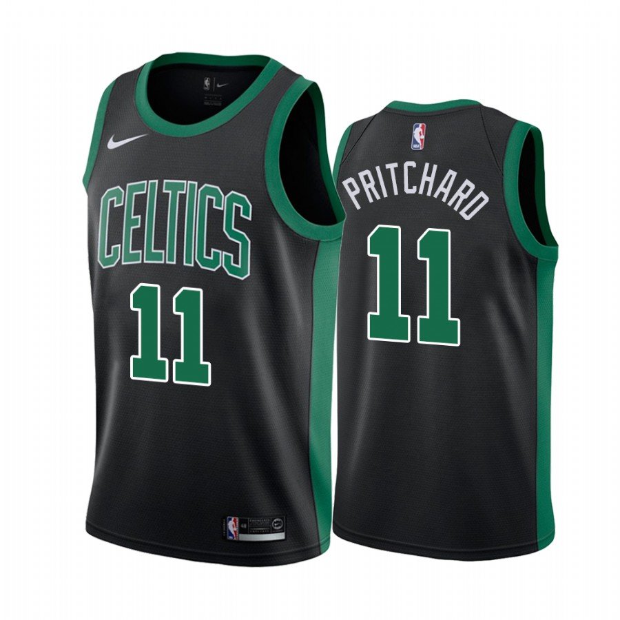 Men's payton pritchard celtics 11 statement jersey black