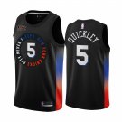 Men & Youth immanuel quickley knicks 5 city edition jersey black