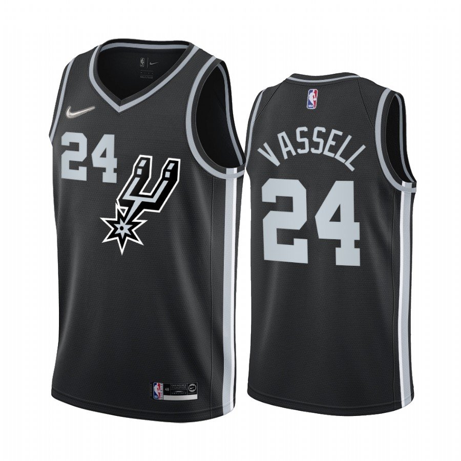 Men's  Devin Vassell spurs 24  earned jersey black
