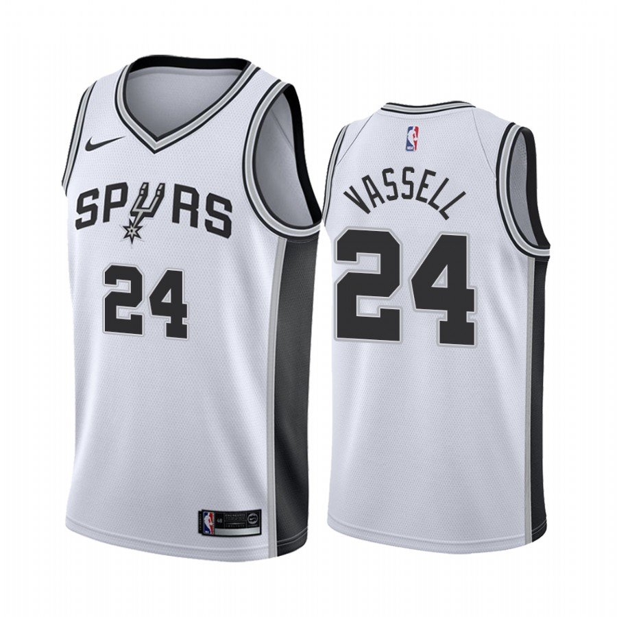 Devin Vassell spurs 24  association jersey white