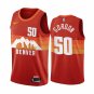 Men & Youth Aaron Gordon  Denver nuggets city jersey red orange