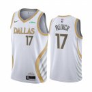 Men's J.J. Redick  Dallas Mavericks 17 city jersey white