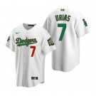 Men & Youth Julio Urias Dodgers 7 mexico world series  jersey white