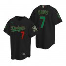 Men & Youth Julio Urias Dodgers 7 mexico world series  jersey black