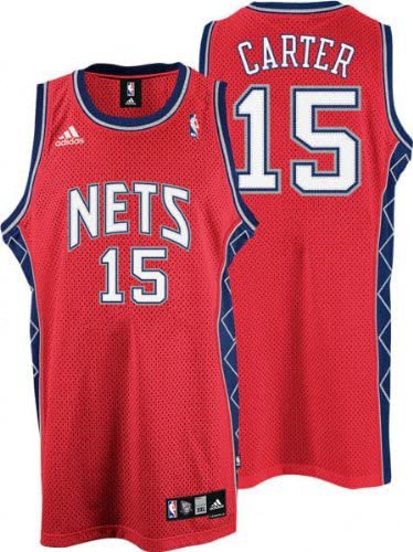 Men's Vince Carter new jersey nets throwback Jersey white