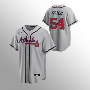Men & Youth max fried Braves 54 jersey gray