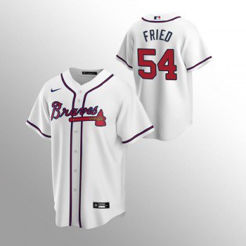 Men & Youth max fried Braves 54 jersey white