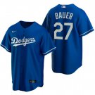 Men & Youth trevor bauer Dodgers  27 jersey blue