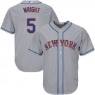 Men & Youth David Wright Mets 5 jersey gray