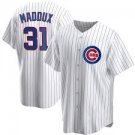 Men & Youth greg maddux  cubs 31 jersey  white pinstripe