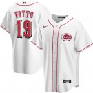 Men's &  Youth CIN 19 Joey Votto  Player Jersey White