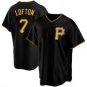 Men's Kenny Lofton  Pittsburgh pirates throwback jersey black