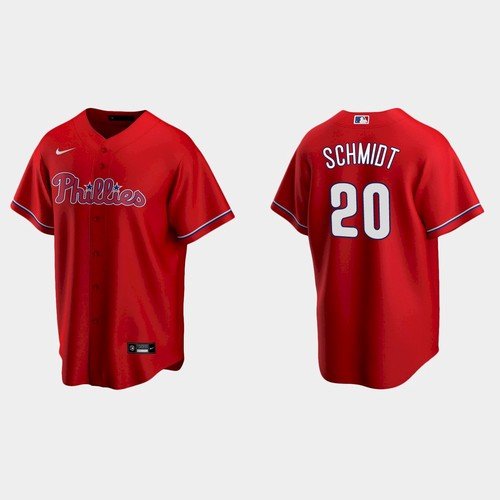 Men & Youth Mike Schmidt Phillies 20  jersey red