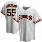 Men & Youth San francisco Giants 55 Tim Lincecum cooperstown jersey gray