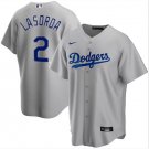 Men & Youth Tommy Lasorda dodgers 2  jersey gray