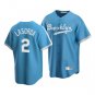 Men & Youth Tommy Lasorda dodgers 2 cooperstown jersey powder blue