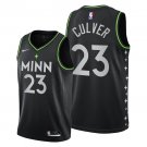 Men &  Youth Minnesota Timberwolves #23 Jarrett Culver city Jersey black