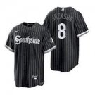 Men & Youth Bo Jackson white sox city connect jersey black pinstripe
