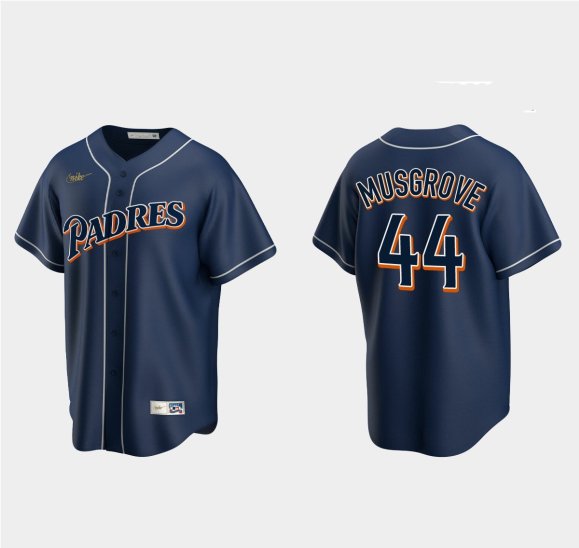 Men & Youth joe musgrove  SDP 44 coopersown jersey