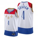 Men & Youth  pelicans #4 Devonte' Graham  city Edition Jersey white
