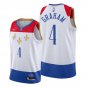 Men & Youth  pelicans #4 Devonte' Graham  city Edition Jersey white