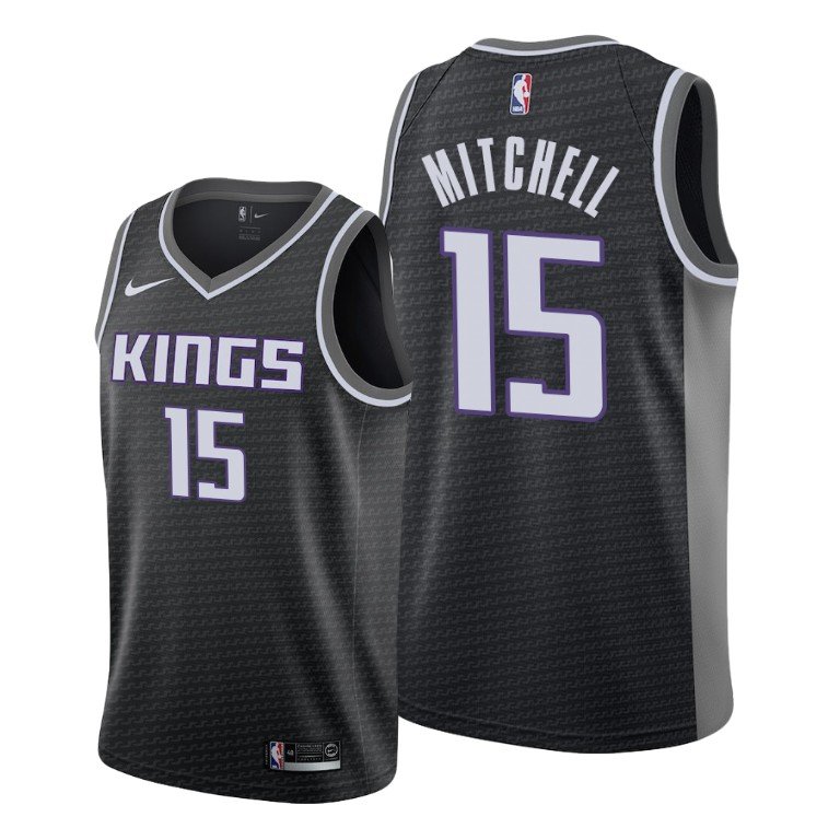 Men's davion mitchell  king 15 jersey black