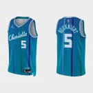 Men & Youth James Bouknight hornets 5 City jersey teal