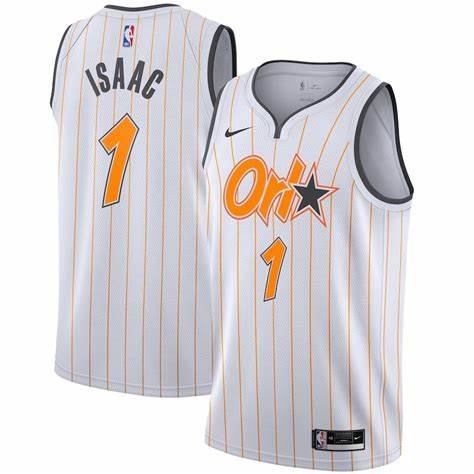 Men & Youth Jonathan Isaac Magic 1 city jersey white
