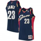 Men's Lebron James Cleveland Cavaliers throwback  retro CAVS jersey blue