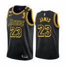Men & Youth  Lebron James  Lakers 23  city  jersey  black