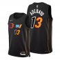 Men & Youth Bam Adebayo Heats 75th anniversary city jersey black