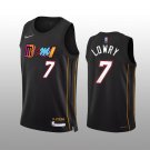 Men & Youth Kyle Lowry heat 75th anniversary city jersey black
