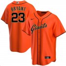 Men & Youth Kris Bryant SFG 23 stitched jersey orange