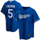 Men & Youth Freddie Freeman Dodgers 5 stitched jersey blue