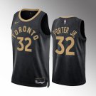 Men's Raptors #32 Otto Porter Jr. City Jersey Black 2023