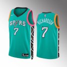 Men's Spurs #7 Josh Richardson City Jersey Green 2023